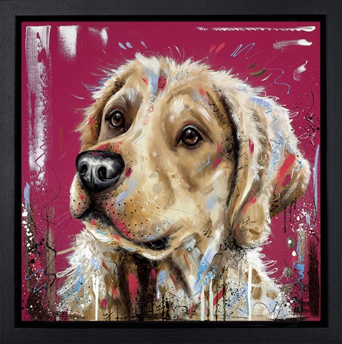 The Good Listener by Samantha Ellis - Framed Box Canvas